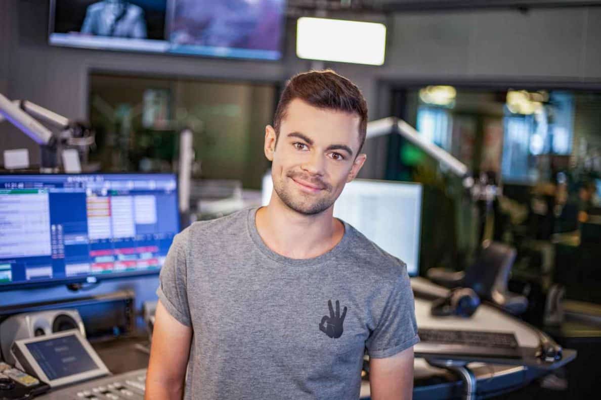 Philipp Bergsmann im Ö3-Studio