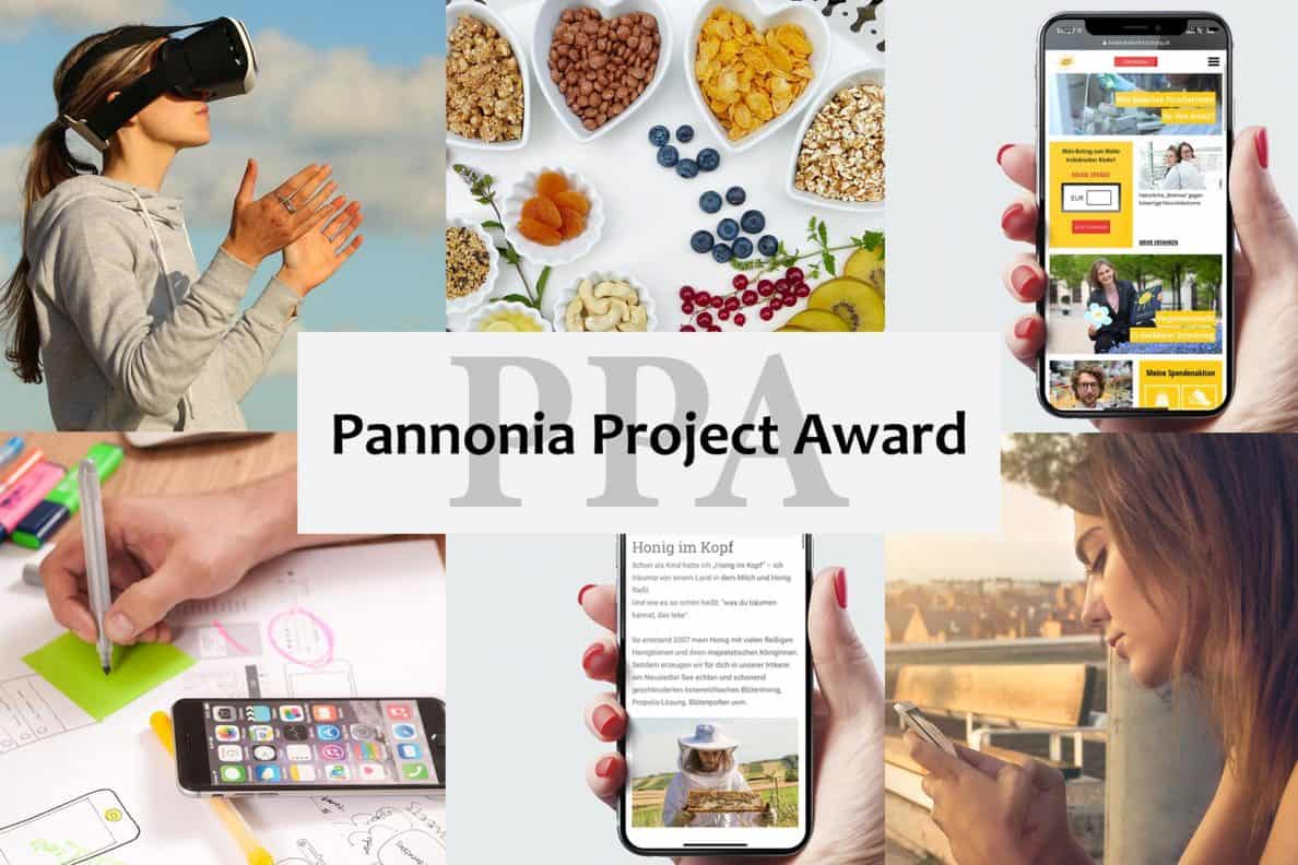 Beispielbilder der Nominierungen für den Pannonia Project Award 2021