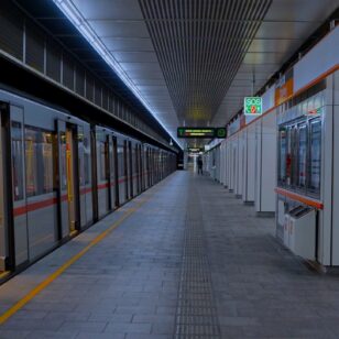 U-Bahn-Station in Wien