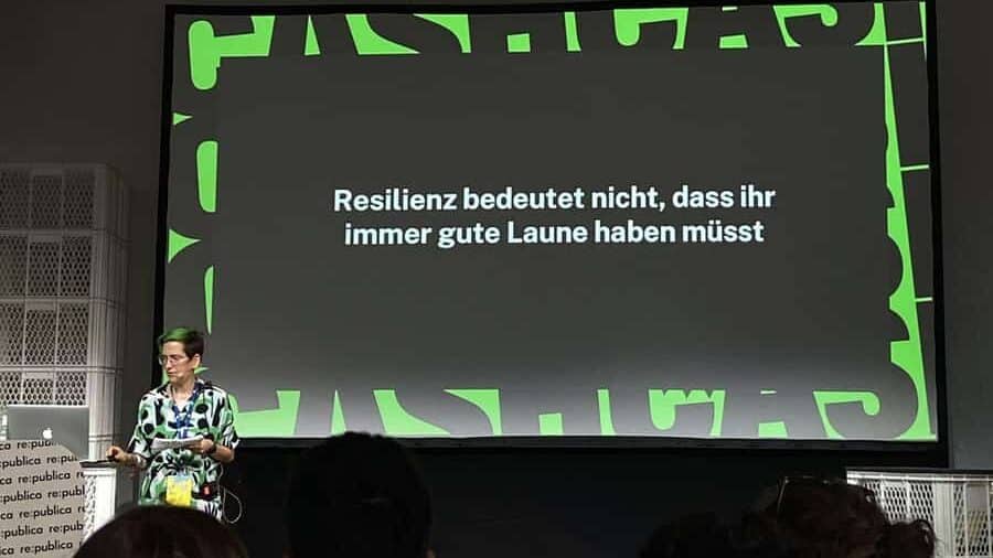 Eva Horn zum Thema Resilienz