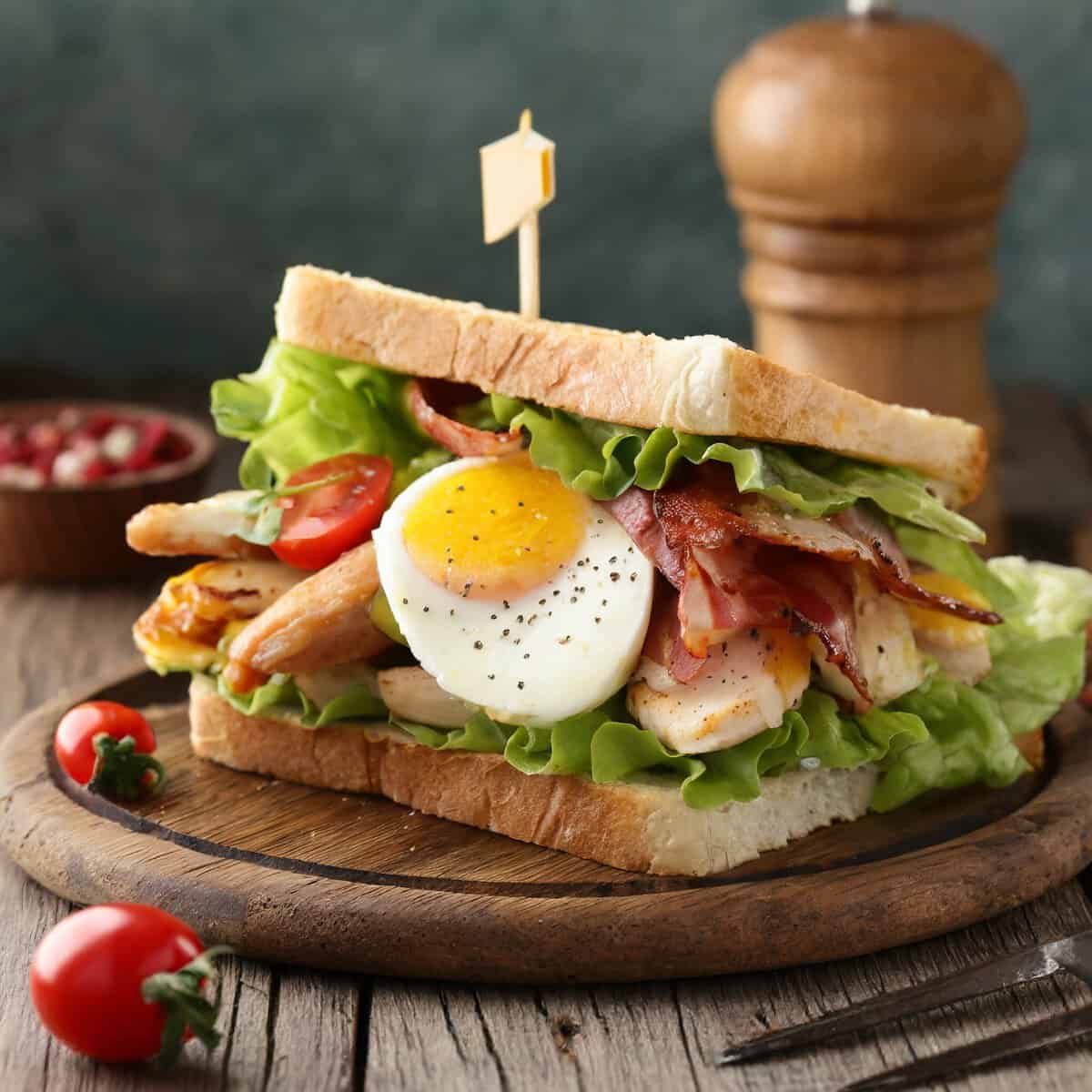 Weihnachts-Special Club Sandwich